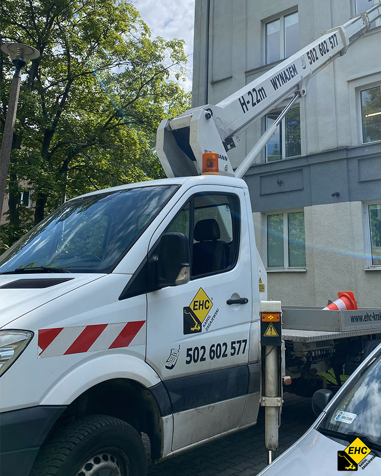 płyta elewacyjna podnośnik