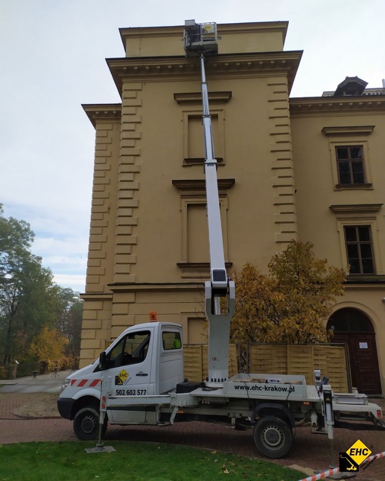 na jakiej wysokości jest kosz zwyżki