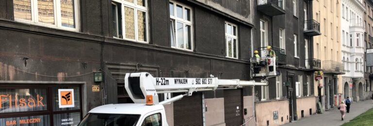 Zwyżka do montaże na wysokości