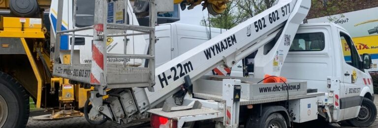 wypozyczalnia podnosnikow koszowych
