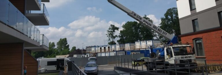 wypożyczalnia podnośników koszowych
