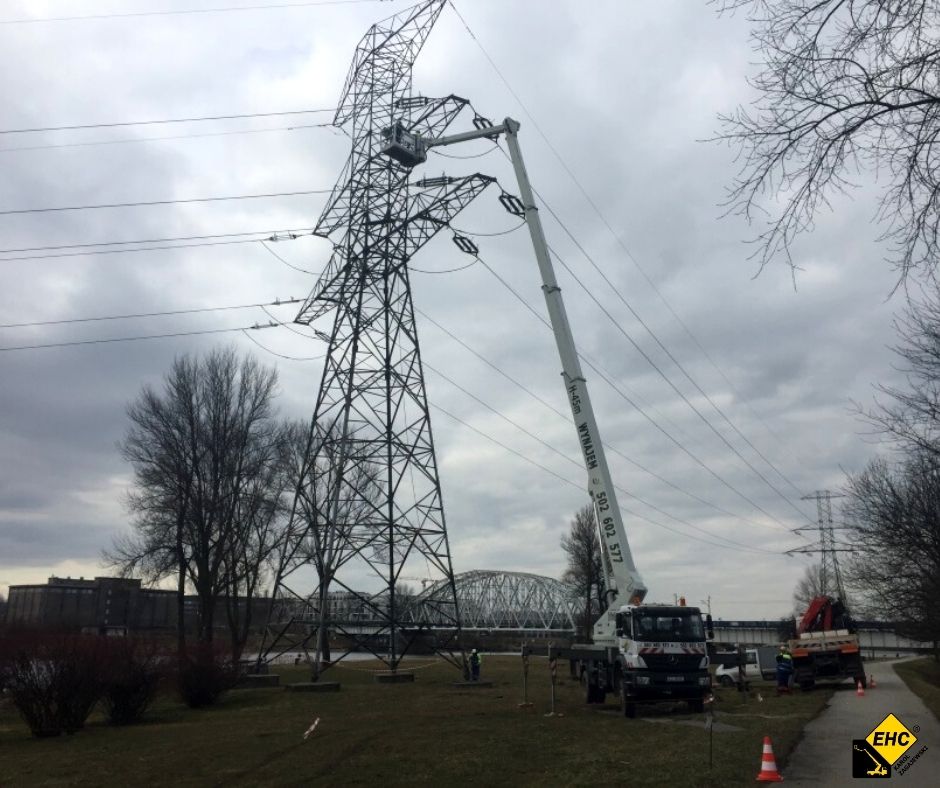 podnośnik koszowy energetyka