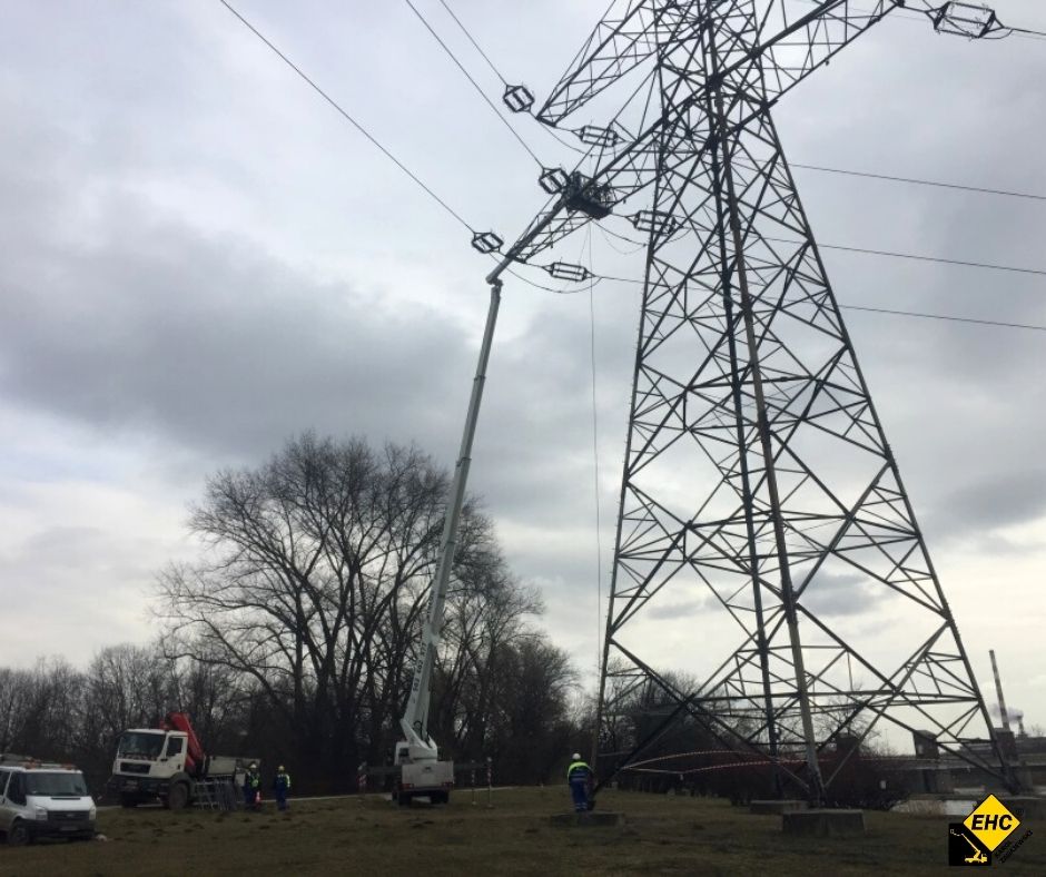 podnośnik koszowy energetyka