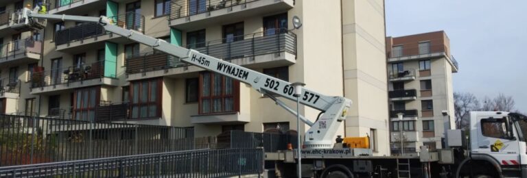 Zwyzka do naprawy balkonow w Krakowie