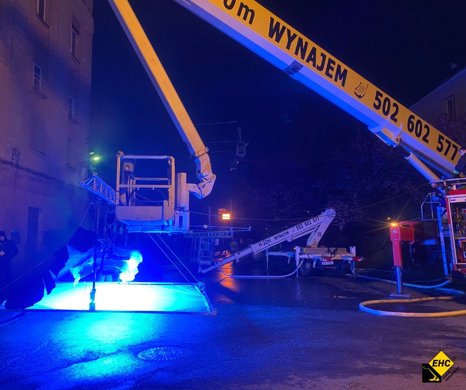 Oświetlenie planu filmowego