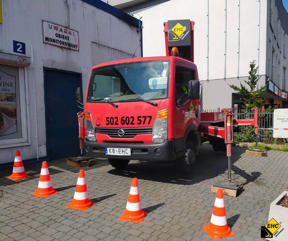 wypożyczalnia podnośników koszowych