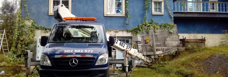 podnośnik na plan filmowy