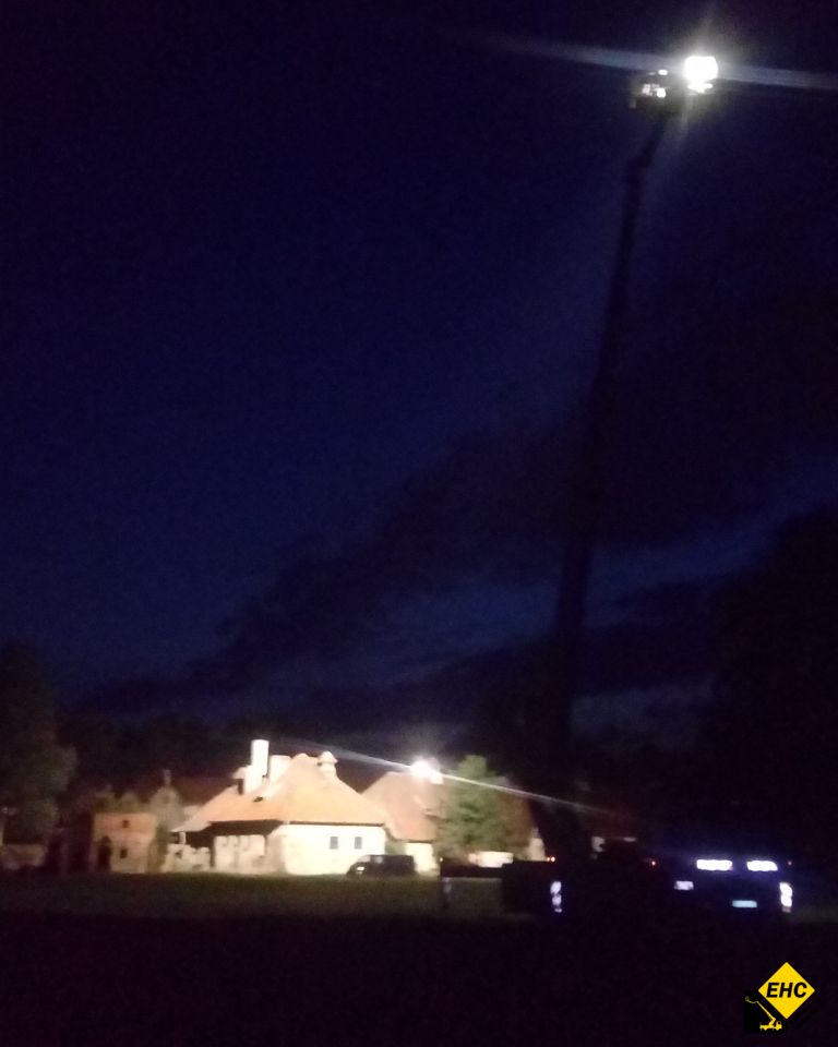 podnośnik na plan filmowy