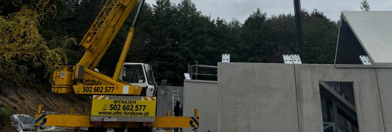 zuraw do budowy domu z prefabrykatów